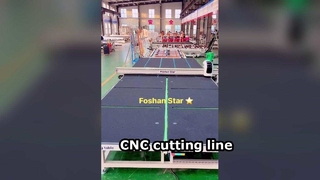 CNC cutting line Demo videos