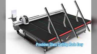 Automatic Glass Cutting Machine 2440x3660mm Precision Cut