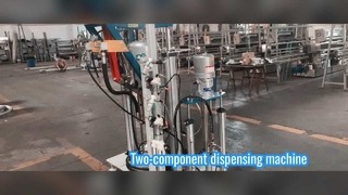 Two-component dispensing machine